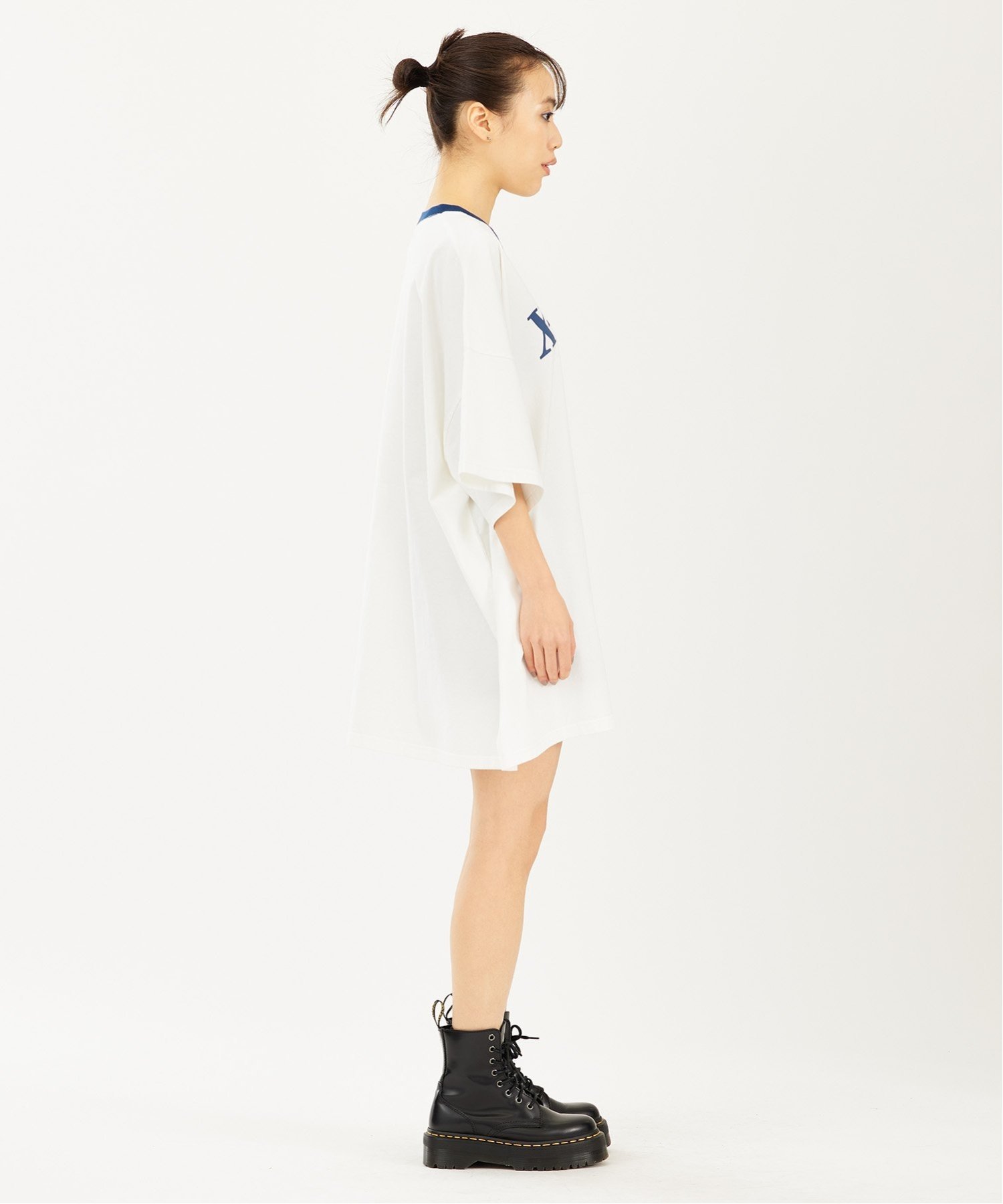 X-girl｜RINGER S/S BIG TEE DRESS ドレス X-girl | Rakuten Fashion
