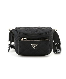 GUESS (W)POWER Play Mini Sling ゲス バッグ ボディバッグ・ウエストポーチ ブラック ピンク【送料無料】