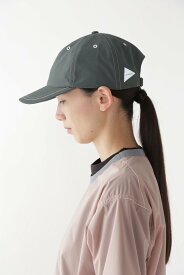 and wander PE/CO cap アンドワンダー 帽子 その他の帽子 グレー ブルー ブラック【送料無料】
