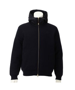 �ySALE�^60%OFF�zFelisi GOLF �yMENS�zMS KNIT COMBINATION HOODIE �t�F���[�W �X�|�[�c�E�A�E�g�h�A�p�i �S���t�O�b�Y �u���E�� �l�C�r�[�y���������z