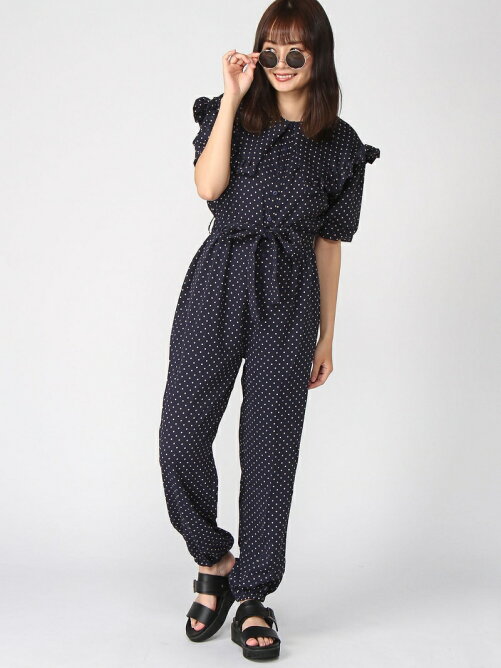 Wego L 高橋愛コラボジャンプスーツ Rakuten Fashion 楽天ファッション 旧楽天ブランドアベニュー T