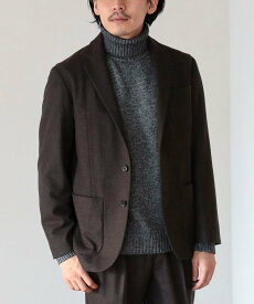 【SALE／60%OFF】BEAMS HEART BEAMS HEART / フラノ 2ボタンジャケット 22AW(セットアップ対応) ビームス アウトレット ジャケット・アウター テーラードジャケット・ブレザー ブラウン【送料無料】