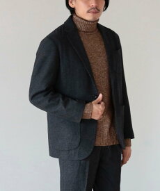 【SALE／70%OFF】BEAMS HEART BEAMS HEART / フラノ 2ボタンジャケット 22AW(セットアップ対応) ビームス アウトレット ジャケット・アウター テーラードジャケット・ブレザー ブラウン【送料無料】