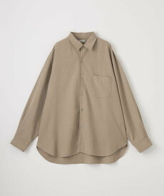 Steven Alan ＜Steven Alan＞ スラブ レギュラーカラー シャツ -LOOSE ビューティー＆ユース　ユナイテッドアローズ トップス シャツ・ブラウス ベージュ ホワイト グレー【送料無料】