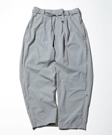 CAHLUMN 2.5Layer 1 tuck wide tapered shell pants フリークスストア パンツ その他のパンツ グレー ネイビー【送料無料】
