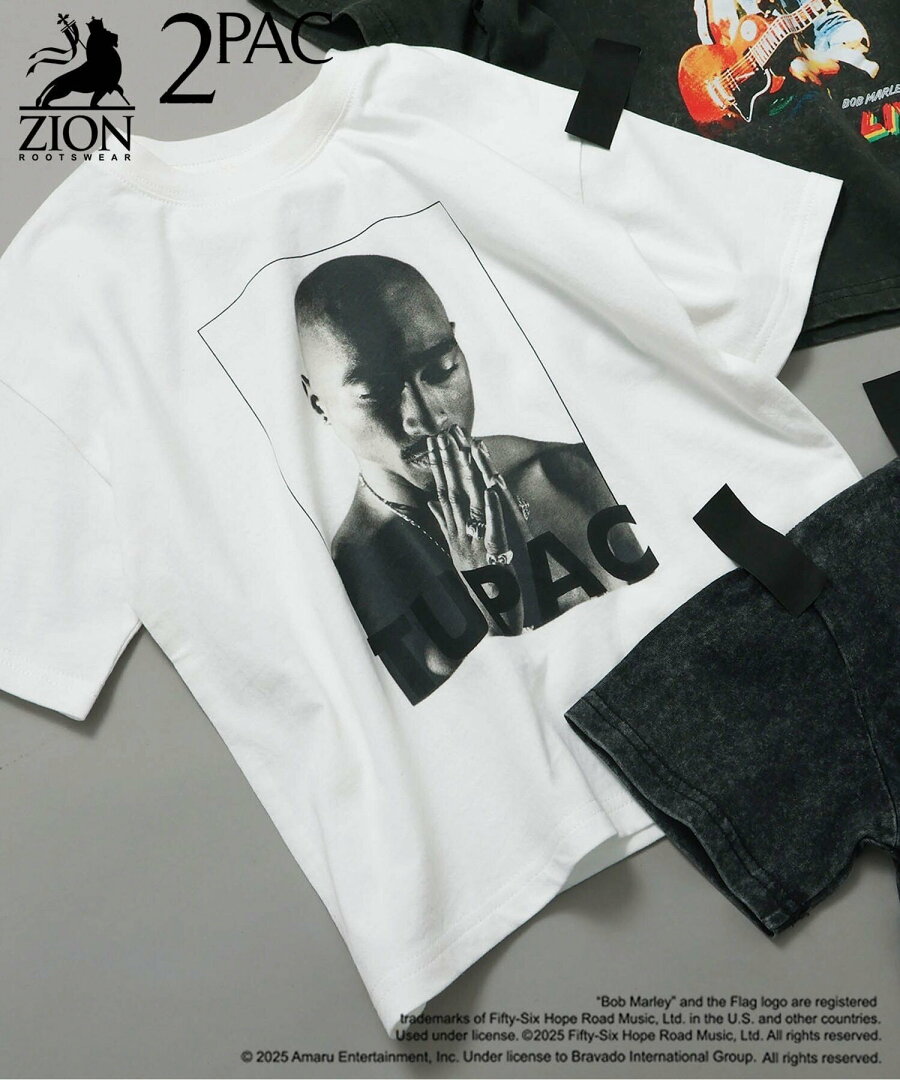 【SALE/50%OFF】BREEZE 【リンク】アーティストTシャツ エフオーオンラインストア トップス カットソー・Tシャツ ホワイト ブラック グレー - メイン画像 1