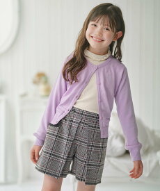 組曲 KIDS 【150-160cm】クラシック カーディガン クミキョク トップス カーディガン グレー レッド ベージュ ネイビー ホワイト イエロー【送料無料】