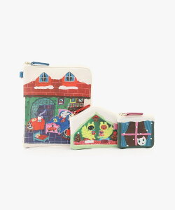 Afternoon Tea LIVING ポーチ3個セット/北岸由美 アフタヌーンティー・リビング 財布・ポーチ・ケース ポーチ ホワイト