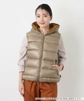 楽天市場】DUVETICA ダウンベスト（カラーブラウン）（レディース 