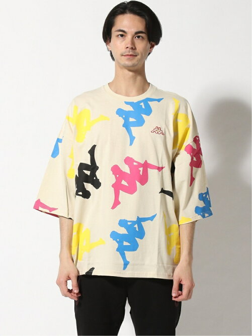 Shiffon Kappa オミニ総柄ビッグtシャツ Rakuten Fashion 楽天ファッション 旧楽天ブランドアベニュー Bz0148
