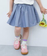 devirock ふわっと広がる ボリュームギャザー ミニ丈スカッツ 子供服 キッズ ベビー服 26SS デビロック …