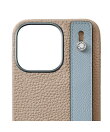 (iPhone 15 Pro Max) ハンドル付き バックカバーケース シュリンクレザー