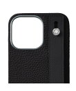 (iPhone 15 Pro Max) ハンドル付き バックカバーケース シュリンクレザー