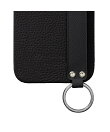 (iPhone 15 Pro Max) ハンドル付き バックカバーケース シュリンクレザー