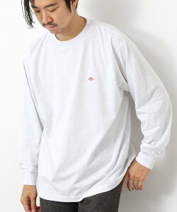 NOLLEY'S goodman �yDANTON/�_���g���zDT-C0200 LONG SLEEVE T-SHIRT 25AW �m�[���[�Y �g�b�v�X �J�b�g�\�[�ET�V���c �z���C�g �x�[�W�� �u���b�N �O���[�y���������z