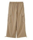CHECKED CARGO PANTS