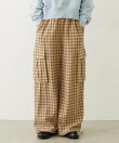 CHECKED CARGO PANTS
