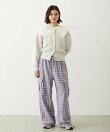 CHECKED CARGO PANTS