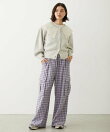 CHECKED CARGO PANTS