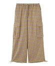 CHECKED CARGO PANTS