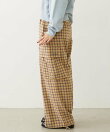 CHECKED CARGO PANTS