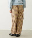 CHECKED CARGO PANTS