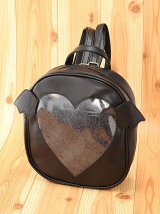 (L)羽付ハートウィンドゥリュック