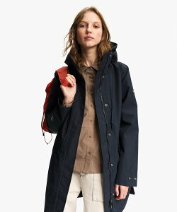 AIGLE GORE-TEX �S�A�e�b�N�X �h�� �h�� ���� �����O�t�[�f�b�h�t�B�b�V���e�[���W���P�b�g �G�[�O�� �W���P�b�g�E�A�E�^�[ �}�E���e���p�[�J�[ �l�C�r�[�y���������z