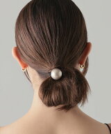 【SALE／45%OFF】ciite' メタルボール ヘアゴム シーテ ヘアアクセサリー ヘアゴム ベージュ シルバー
