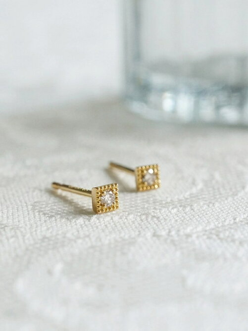 Take Up セカンドピアス K18ダイヤモンドピアス 0 06ct Yg Rakuten Fashion 楽天ファッション 旧楽天 ブランドアベニュー 1150