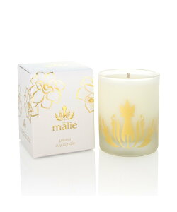 Malie Organics (����)Soy Candle Pikake �}���G�I�[�K��N�X �C���e���A�E�����G�� �f�B�t���[�U�[�E�����E�A���}�I�C���E�L�����h���y���������z
