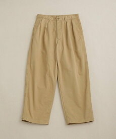 【SALE／70%OFF】NANO universe ORGANIC COTTON CHINO TR ナノユニバース パンツ その他のパンツ ホワイト カーキ【送料無料】