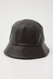 【SALE／20%OFF】SLY F/LEATHER CREW ハット スライ 帽子 その他の帽子 ブラック ブラウン【送料無料】