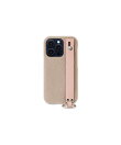 (iPhone 14 Pro) ハンドル付き バックカバーケース シュリンクレザー
