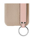 (iPhone 14 Pro) ハンドル付き バックカバーケース シュリンクレザー