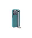 (iPhone 14 Pro) ハンドル付き バックカバーケース シュリンクレザー