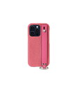 (iPhone 14 Pro) ハンドル付き バックカバーケース シュリンクレザー