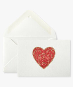 SMYTHSON Heart Gift Card �X�}�C�\�� �C���e���A�E�����G�� �I�u�W�F�E�u���E�A�[�g �z���C�g