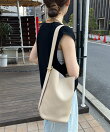 【完売カラー再追加!】シボフェイクレザーソフトホーボーバッグ