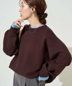 【SALE／20%OFF】FREAK'S STORE 接結 配色 カラー ニット プルオーバー【限定展開】25AW フリークスストア トップス ニット イエロー ブラック オレンジ グリーン ブルー【送料無料】