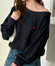 【U.S.POLO.USSN】ボートネックスウェット