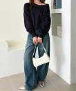 【U.S.POLO.USSN】ボートネックスウェット