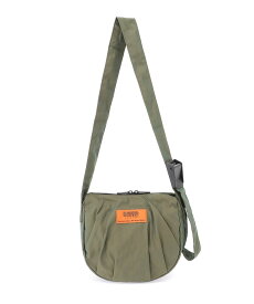 【SALE／5%OFF】UNIVERSAL OVERALL ADPOSION/(U)【UNIVERSAL OVERALL】GABARDINE HOBO SHOULDERBAG / ギャバジンツイルショルダーバッグ テットオム バッグ ショルダーバッグ グリーン ブラック ベージュ【送料無料】