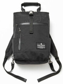 MAKAVELIC SQUARE TOTE RUCKSACK / リュックサック / トートバッグ マキャベリック バッグ リュック・バックパック ブラック【送料無料】