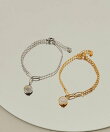 【 金属アレルギー対応 】 スマイルブレスレット サージカルステンレス