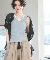 niko and ... 【接触冷感】クールキープカップ付きタンクトップ ニコアンド トップス その他のトップス …