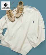 Columbia Columbia×FREAK'S STORE 別注 インペリアルパーク ワンポイントロゴ クルーネックスウェット …