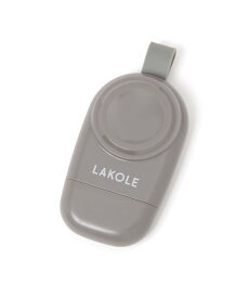 LAKOLE (U)GT-APウォッチチャージャー ラコレ スマホグッズ・オーディオ機器 モバイルバッテリー・充電器 グレー ベージュ