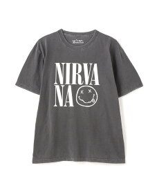 MANASTASH GOOD ROCK SPEED*MANASTASH(グッドロックスピード)別注NIRVANAコラボ マナスタッシュ トップス カットソー・Tシャツ ブラック【送料無料】