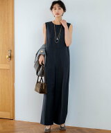 【SALE／50%OFF】23区 【洗える】TWマットクロス オールインワン ニジュウサンク オールインワン・オーバ…